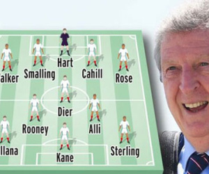 Lộ đội hình ĐT Anh trận mở màn EURO 2016: Rooney đá tiền vệ, Vardy dự bị