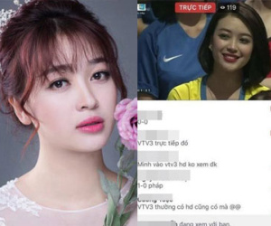 Cô nàng "gây bão" khi xuất hiện trong chương trình khai mạc EURO