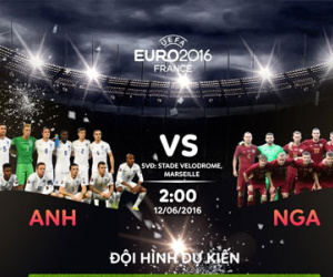 ĐT Anh vs ĐT Nga: Sư tử hay hổ giấy?