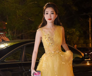 Đặng Thu Thảo lộng lẫy đi chấm thi Hoa hậu Việt Nam