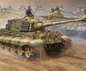 King Tiger - Xe tăng mạnh mẽ nhất Thế chiến thứ hai