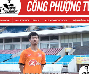 Công Phượng chính thức ra mắt kênh truyền hình riêng