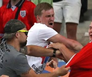 Hooligan kiểu mới Nga ở Euro 2016