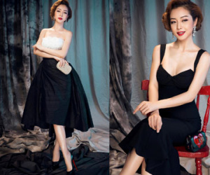 Jennifer Phạm quyến rũ với đầm dạ hội