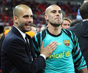 Valdes trở lại Manchester khoác áo... Man City?