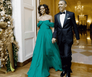 Bà Obama thổ lộ vẫn rung động vì sự bảnh bao của chồng