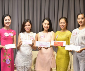 18 thí sinh Hoa hậu VN bước vào vòng thi "Người đẹp Nhân Ái"