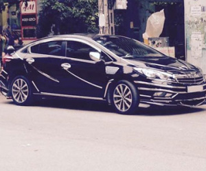 Cận cảnh Kia K3 độ Batmobile "xấu nhất Vịnh Bắc Bộ"
