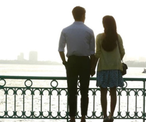 Bắt gặp Kang Tae Oh, Nhã Phương diễn cảnh tình cảm ở Hồ Tây