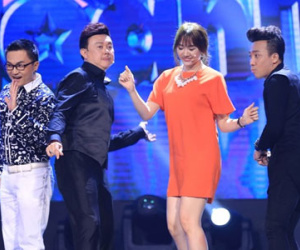 Hari Won tạt "gáo nước lạnh" vào Trấn Thành trên ghế nóng