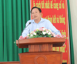 Đoàn công tác T.Ư làm việc với Hậu Giang về vụ ông Trịnh Xuân Thanh