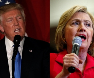 Quỹ tranh cử của bà Hillary nhiều hơn 30 lần so với Trump