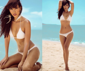 Hà Anh sexy không thua kém Hoa khôi Diệu Ngọc