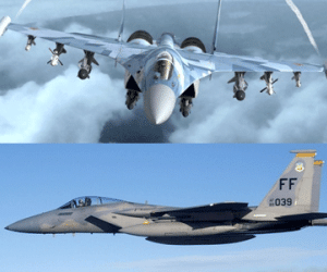 So sánh sức mạnh chiến đấu của F-15 và Su-35
