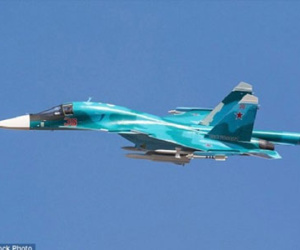 F/A-18 của Mỹ "chạm trán" với Su-34 của Nga tại Syria