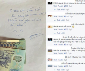 "Ông bố quốc dân" để lại 1 triệu tiền ăn sáng cho vợ con khiến cộng đồng mạng nóng như chảo lửa