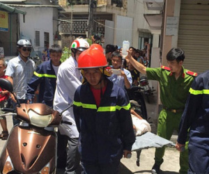 Kẻ bị kẹt dưới cống được cảnh sát khoan tường giải cứu nghi là trộm cắp