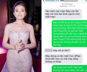 Sau scandal cướp vai, Tinna Tình bị đe dọa móc mắt