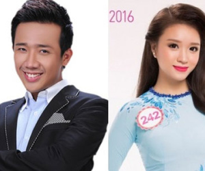 Trấn Thành "tan chảy" trước thí sinh hoa hậu chưa tốt nghiệp PTTH