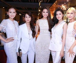 Phạm Hương sexy bên đội hình The Face