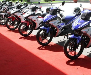 2 dòng môtô 150cc vừa bàn giao cho cảnh sát TP HCM