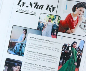 Hậu Cannes, Lý Nhã Kỳ vẫn xuất hiện trên tạp chí Pháp