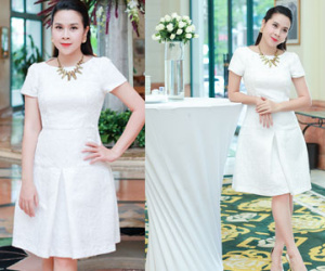 Lưu Hương Giang tự tin khoe dáng sau gần 2 tháng sinh con