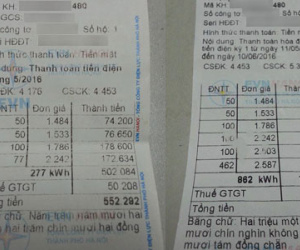 Người dân choáng váng vì tiền điện tăng gấp 4 lần