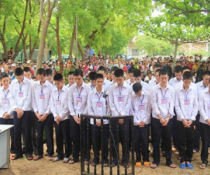 Nhóm côn đồ sát hại công an lĩnh án
