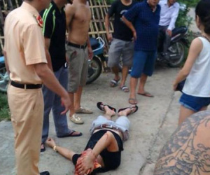Tuyên Quang: CSGT bắn súng cao su vào đầu người dân