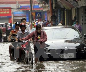 Hà Nội có thể ngập úng tại các tuyến phố nội thành