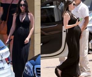 Megan Fox bụng bầu 7 tháng vẫn xinh đẹp, gợi cảm
