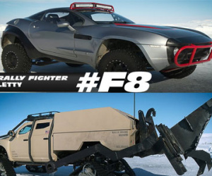 Hé lộ dàn “siêu xe băng” cáu cạnh của Fast & Furious 8