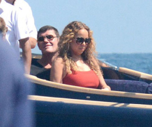 Mariah Carey tình tứ trong vòng tay hôn phu tỷ phú