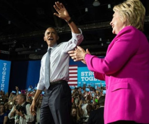 Obama nói đã sẵn sàng "chuyền gậy tiếp sức" cho bà Clinton