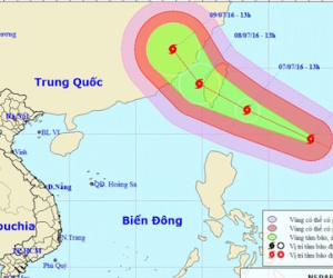 Xuất hiện siêu bão trên Biển Đông