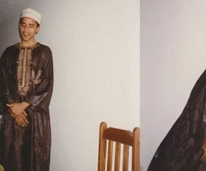 Ảnh Tổng thống Obama mặc trang phục Hồi giáo “gây sốt” trên truyền hình Mỹ