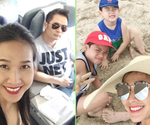 Dương Mỹ Linh "tình thương mến thương" với 3 con riêng của Bằng Kiều