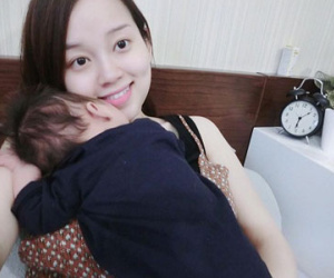 Ly "Kute" bất ngờ khóa hết ảnh con trai trên Facebook
