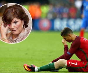 Mẹ Ronaldo bức xúc với pha vào bóng của Payet