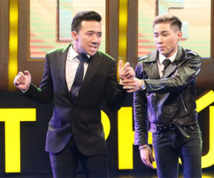 Trấn Thành bị đồng nghiệp sàm sỡ trước mặt Hari Won