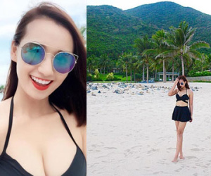 “Ghen tị” trước vóc dáng nuột nà của “gái một con” Lã Thanh Huyền