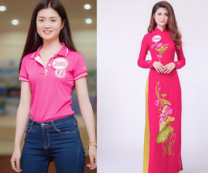 Thí sinh sở hữu vòng eo 56 cm của Hoa hậu Việt Nam