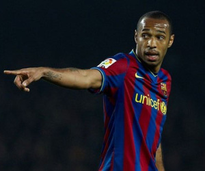 Barca từng có đội hình toàn Pháp nổi tiếng