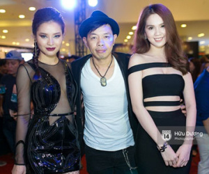 "Fan Cuồng" Thái Hòa 2 tay ôm 2 nàng Trinh xinh đẹp và bốc lửa