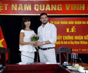 Siêu mẫu Hà Anh kết hôn với người nước ngoài: Lễ trang trọng là đúng luật!