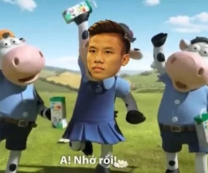 Khen Ronaldo, Quế Ngọc Hải khốn khổ vì fan Messi