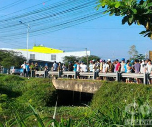 Phát hiện thi thể người phụ nữ dưới cống kênh nổi
