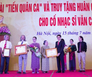 Văn phòng Quốc hội tiếp nhận ca khúc “Tiến quân ca”