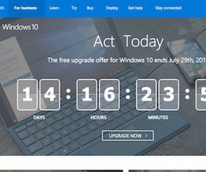 Chỉ còn 2 tuần để "lên đời" Windows 10 miễn phí cho laptop